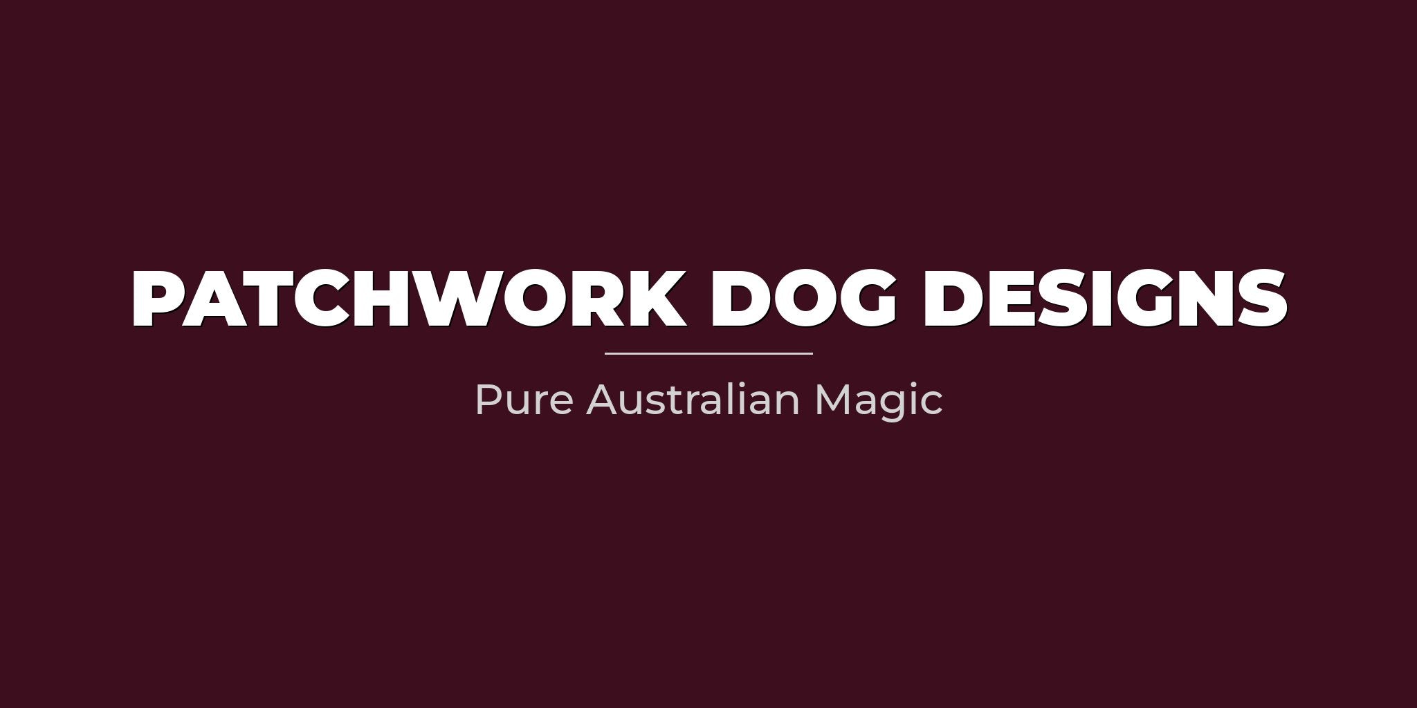 Patchwork Dog Designs collection banner