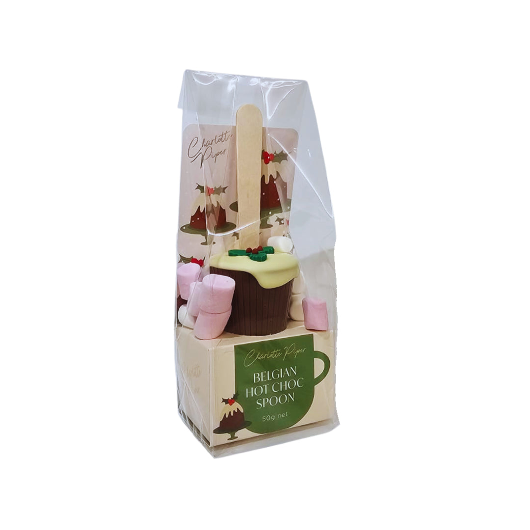 Charlotte Piper Hot Chocolate Christmas Pudding Spoon