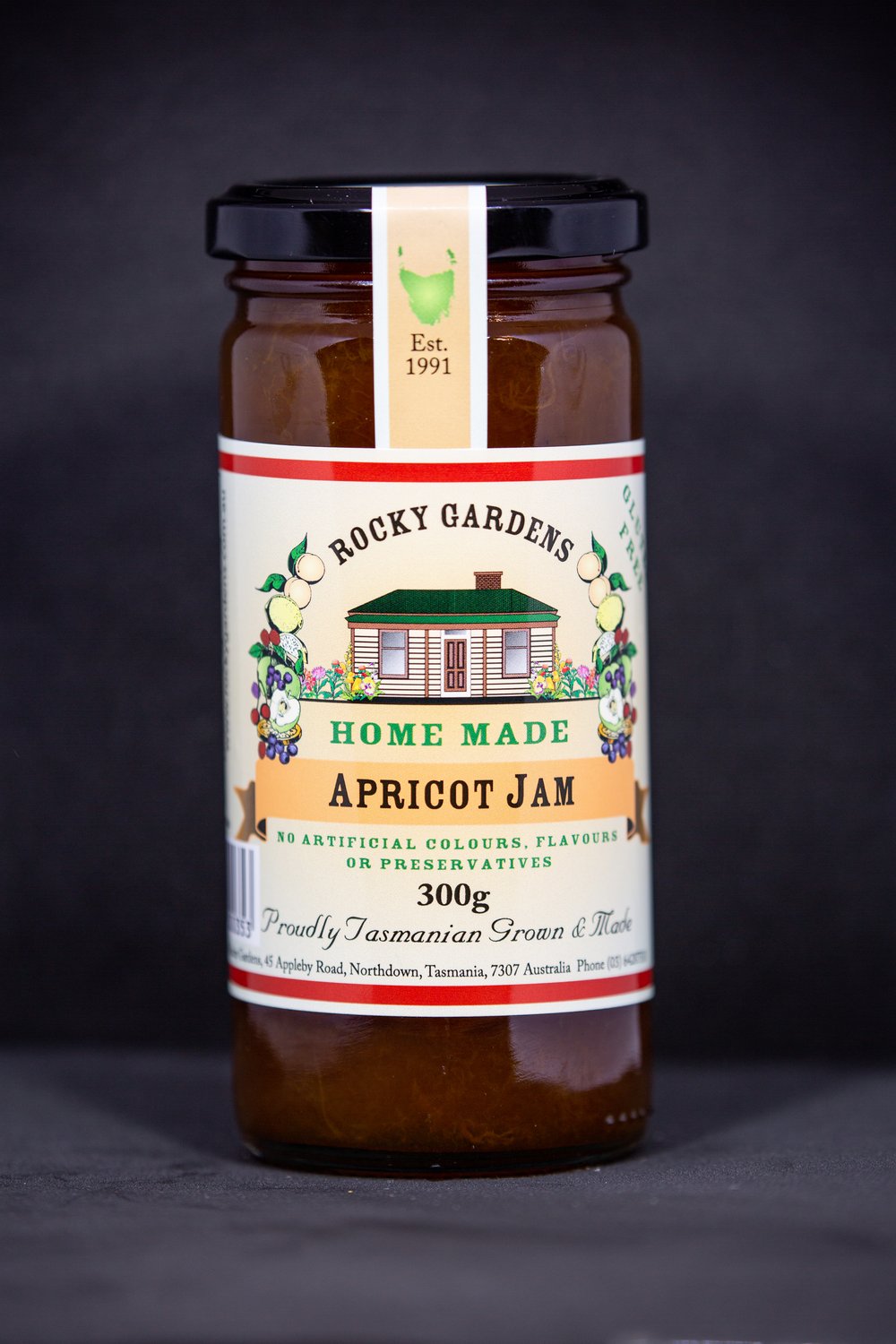 Apricot Jam 180g by Rocky Gardens