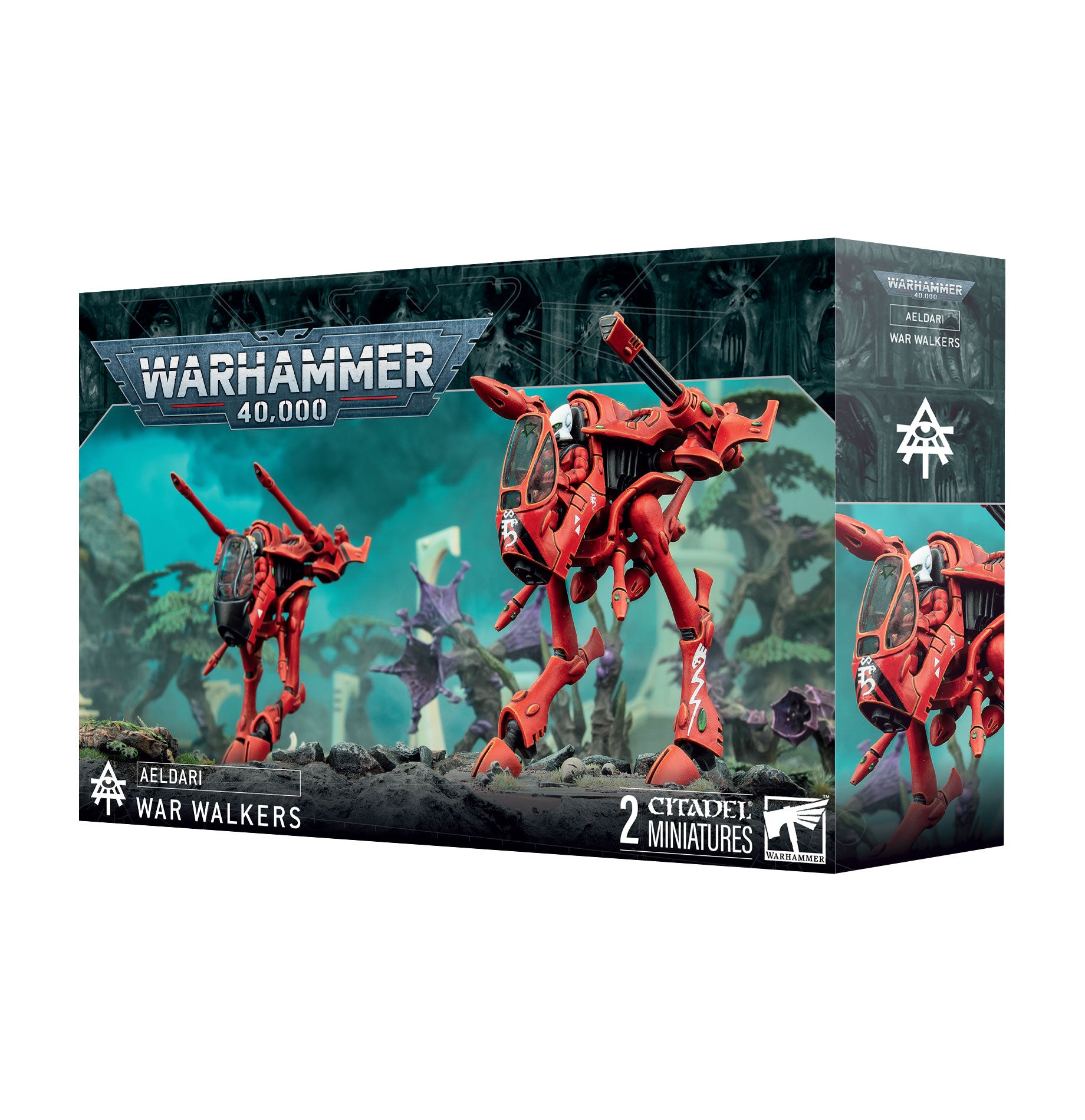 a box of warhammer war walkers