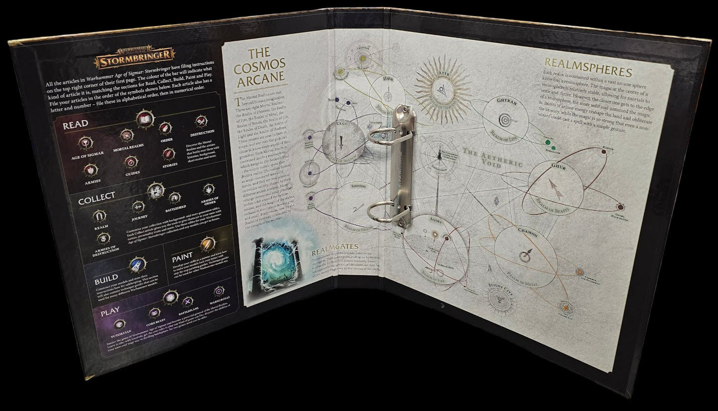 Open book with scientific diagrams and text on a table