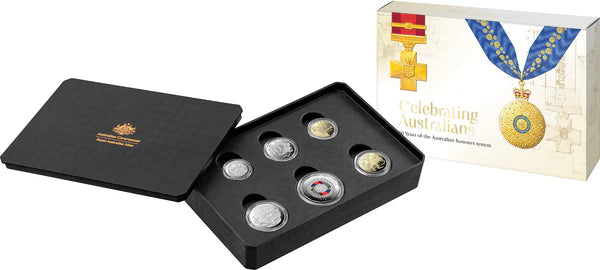 2025 Six Coin Proof Year Set - 5oth Anniversary of Australian Honours