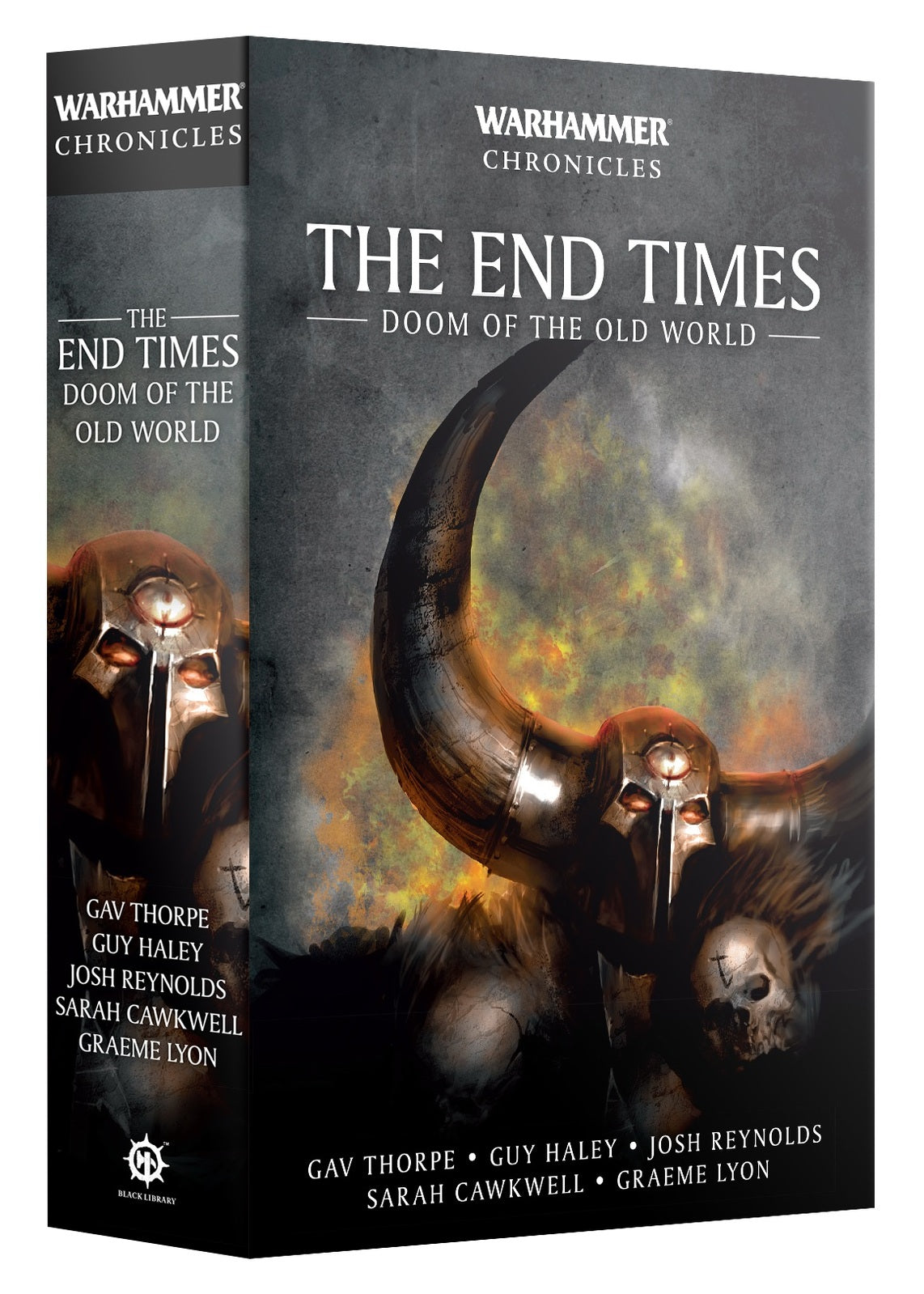 two book covers for the end times series