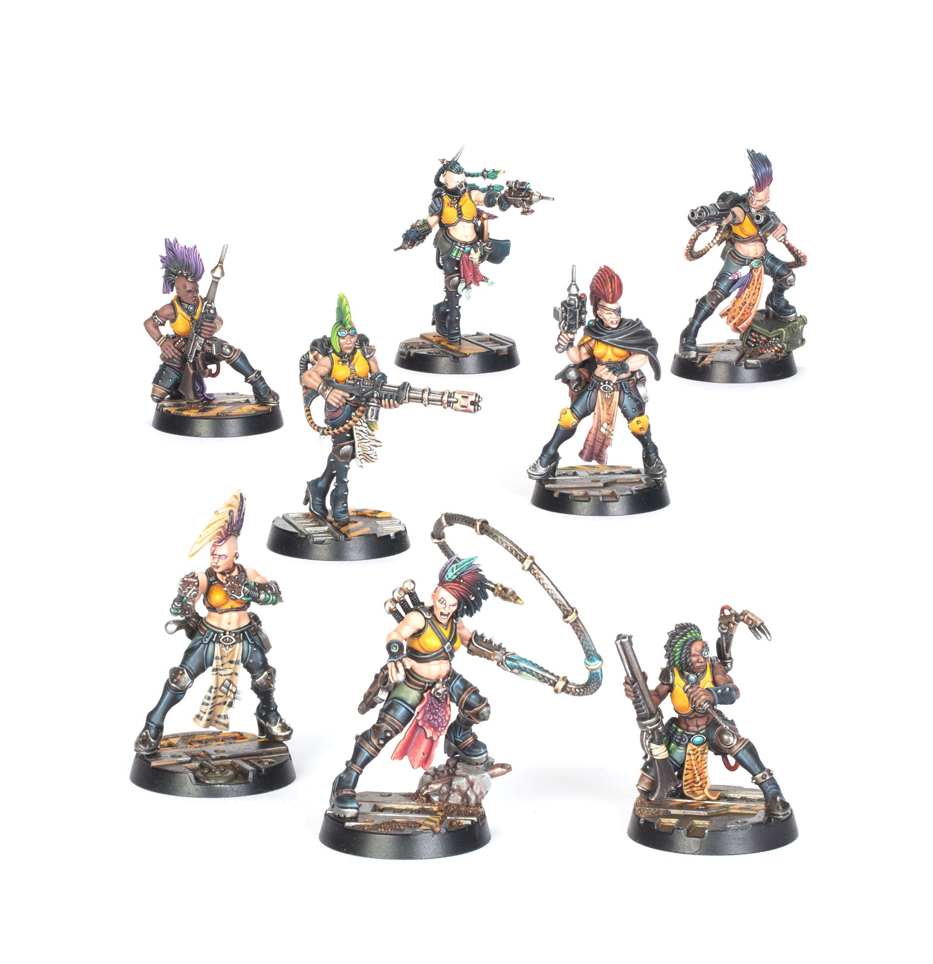 Necromunda Skirmish Core Set contents, miniatures and terrain
