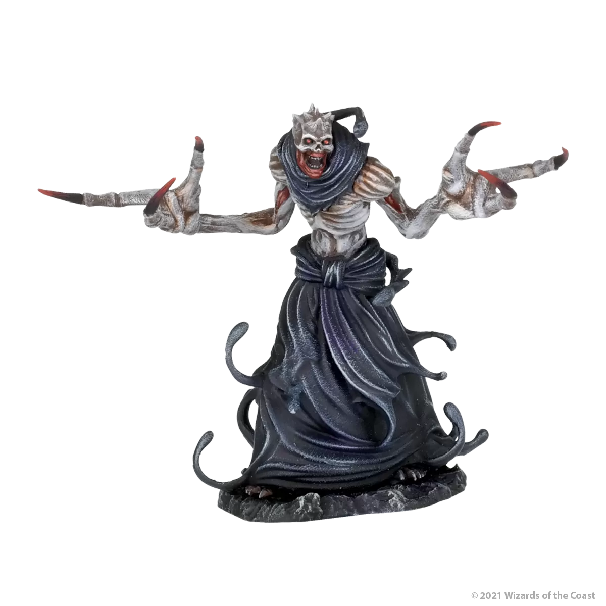 a statue of a demon with a sword