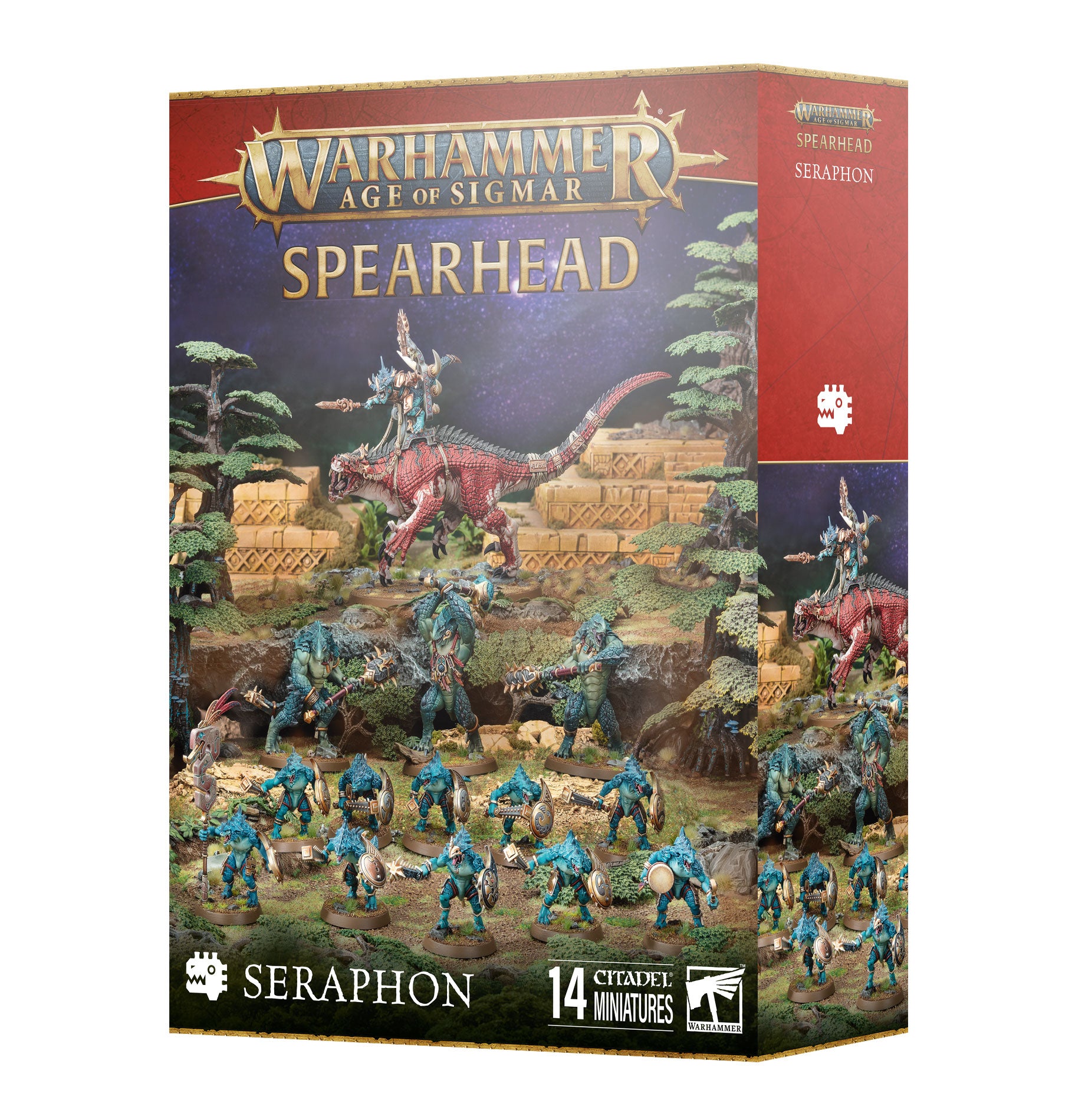 a box of warhammer age of sigma spearhead