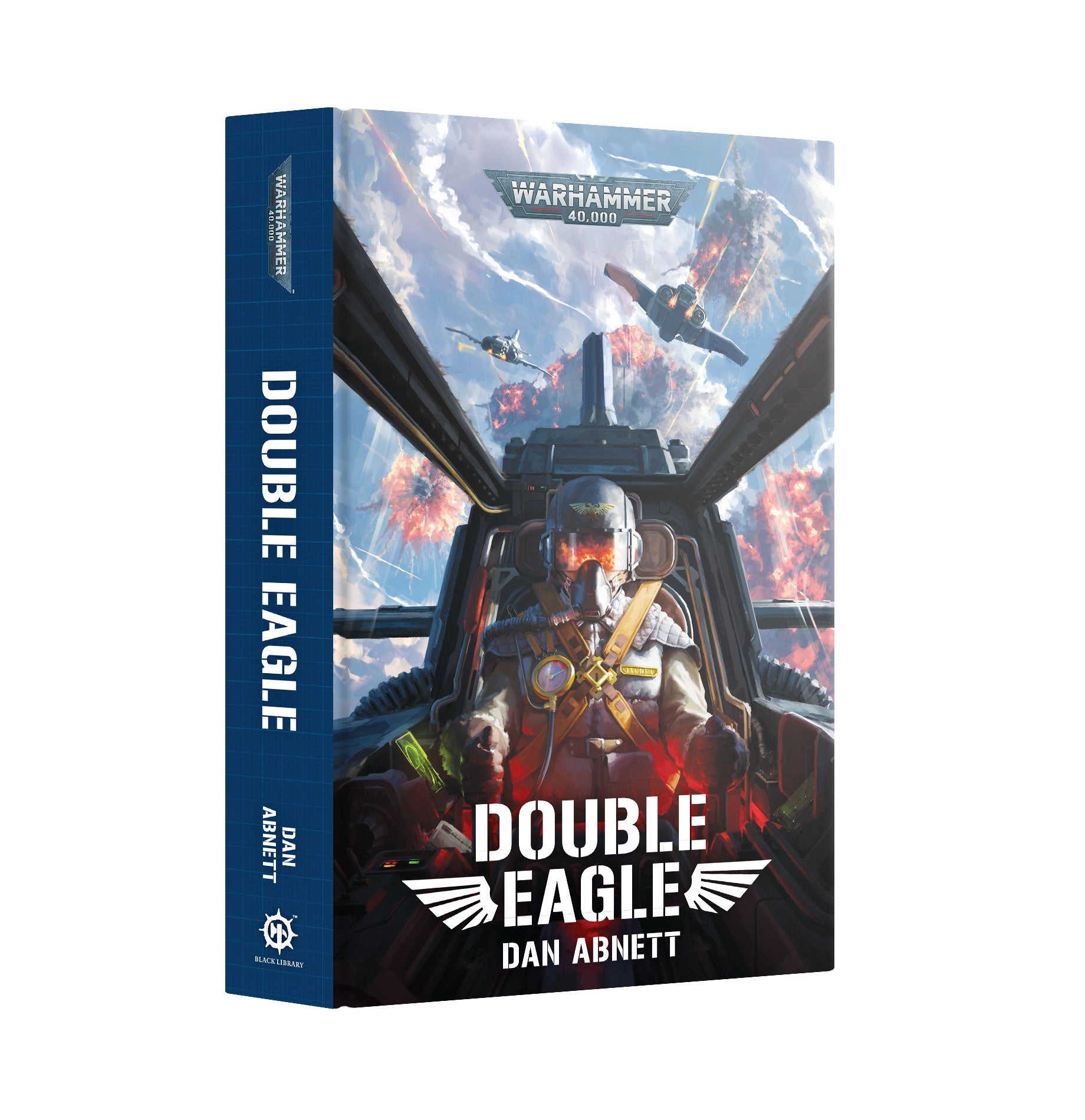 a book cover for double eagle by dan abnett