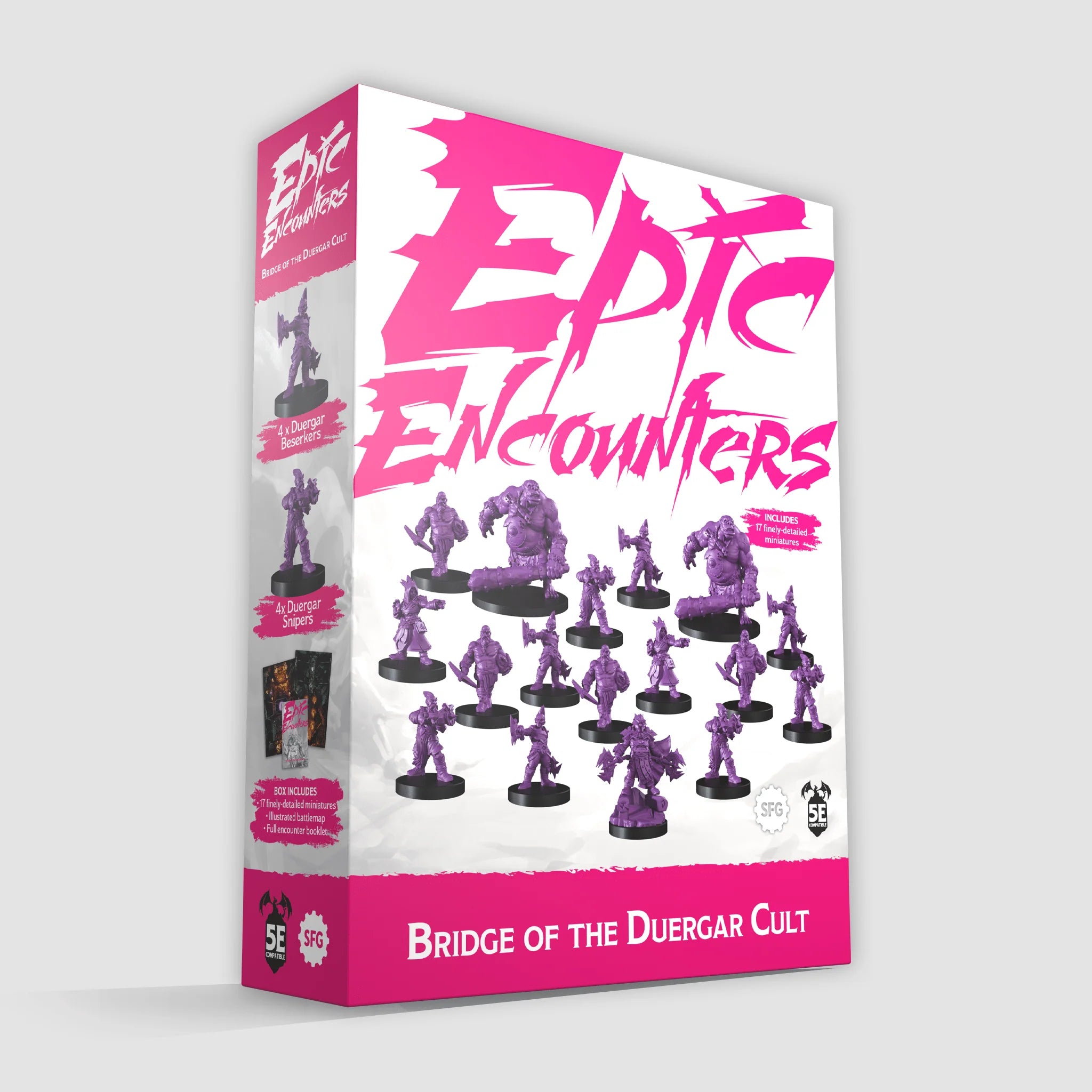 a box with a bunch of small figurines in it