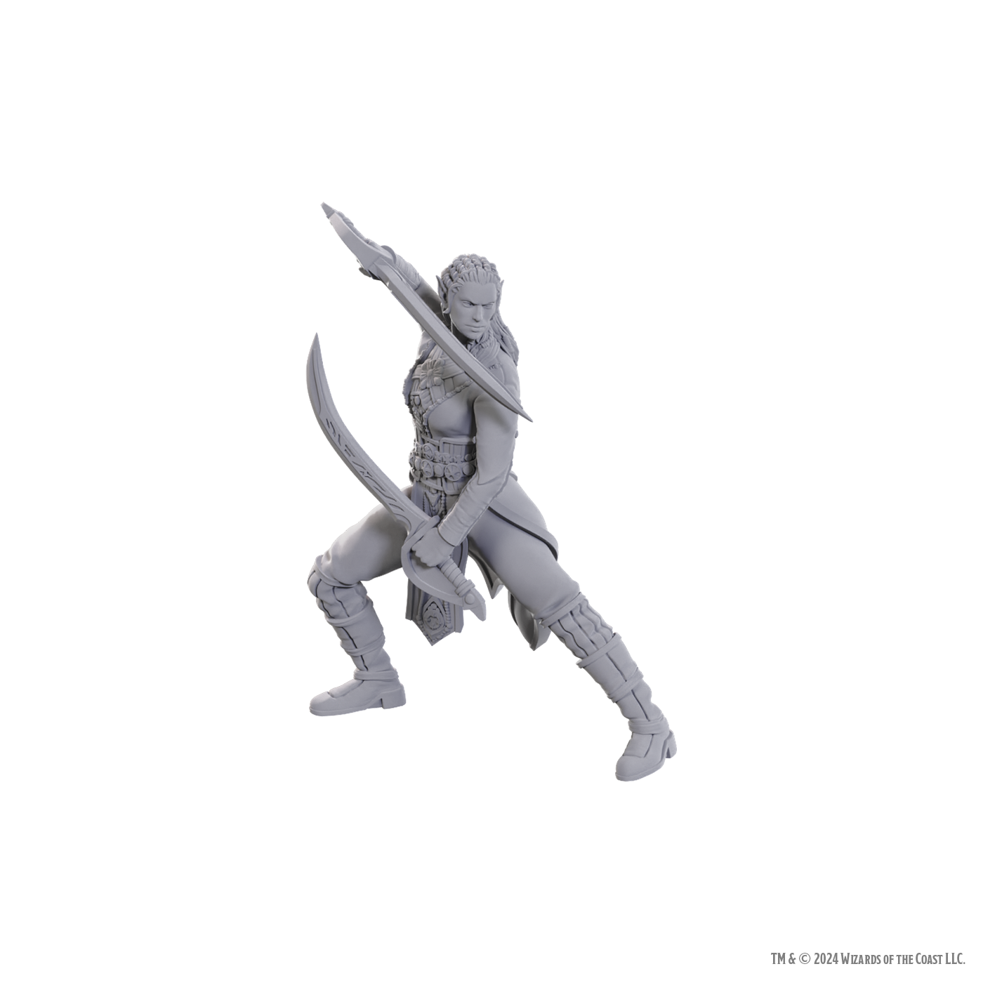 D&D Baldurs Gate 3 Nolzurs Miniatures - Jaheira and Halsin