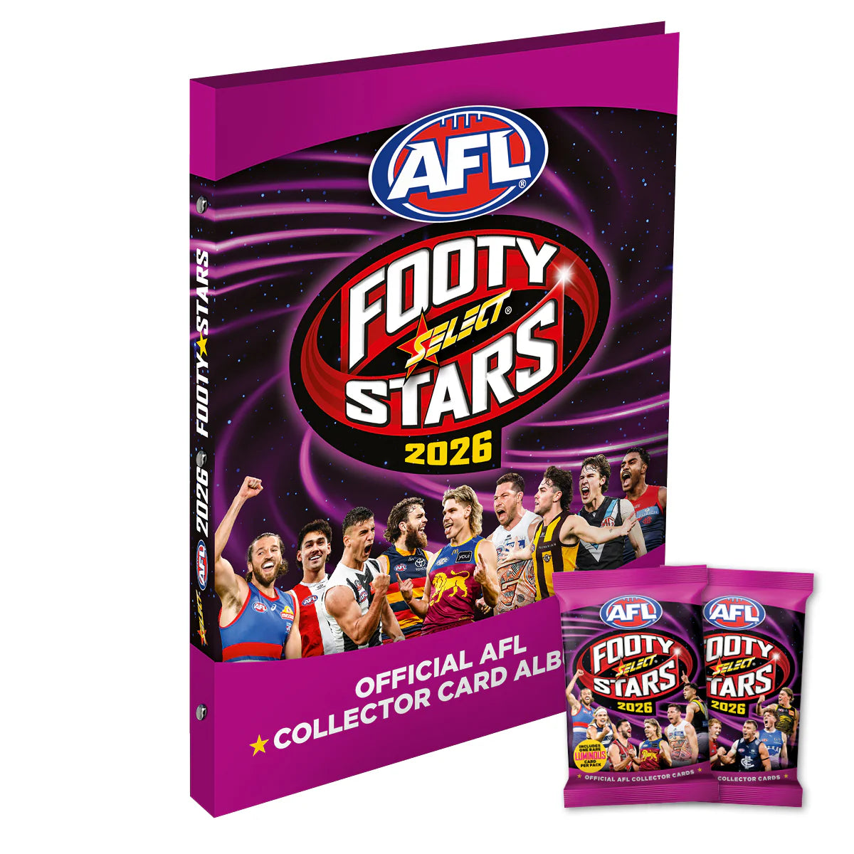 AFL Select Footy Stars 2026 - Collectors Binder