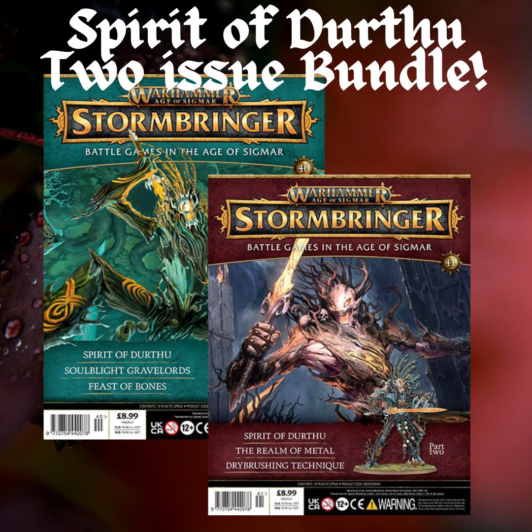 Warhammer Age of Sigmar Stormbringer Issue 40 and 41 Bundle - Spirit of Durthu