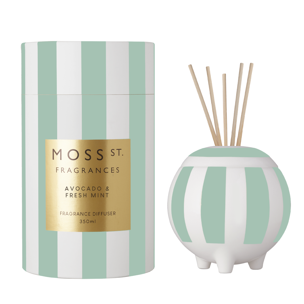 Avocado & Fresh Mint Ceramic Diffuser 350ml