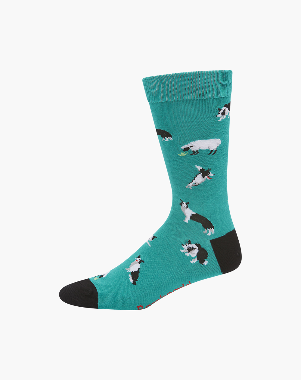 Mens Bamboo Socks - Border Collie