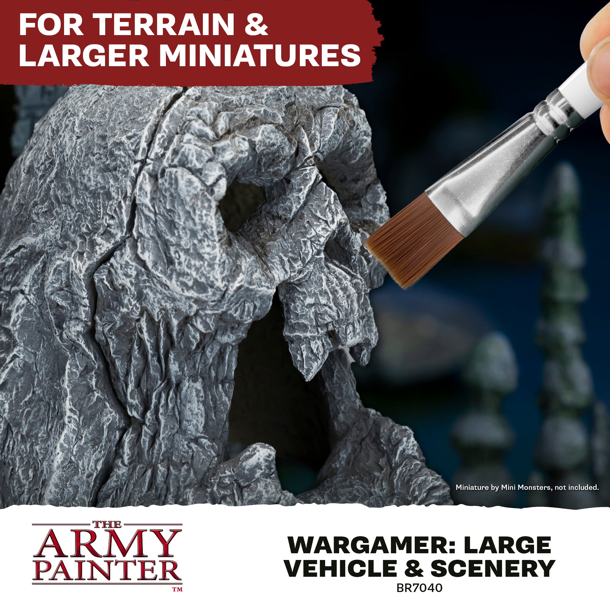 Large Vehicle and Scenery Brush - Army Painter