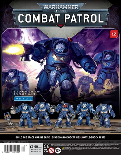 Combat Patrol Magazine Issue 12 - FIVE Space Marine Terminators (Part 1 of 2)