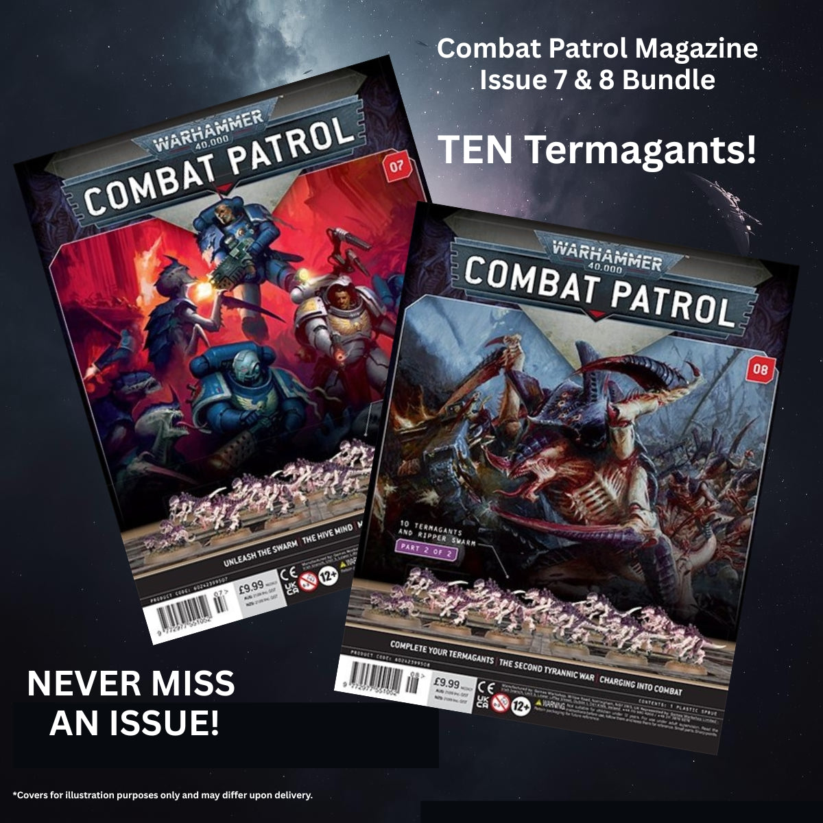 Combat Patrol Magazine Issue 7 & 8 Bundle - TEN Termagants