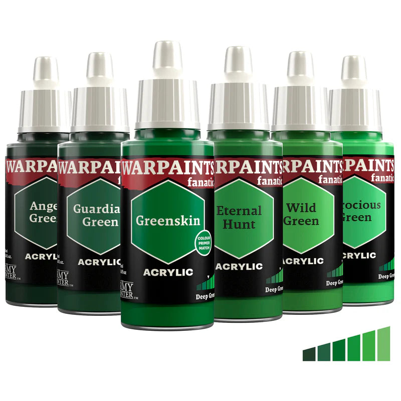 Deep Greens - Fanatics Paint Triad