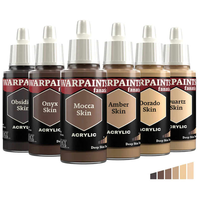 Deep Skin Tones - Fanatics Paint Triad
