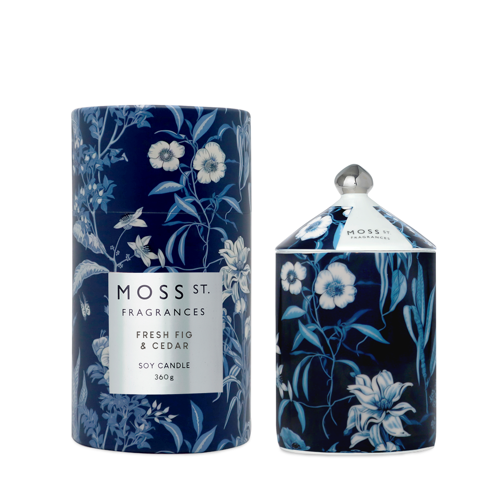 Fresh Fig & Cedar Ceramic Candle 360g