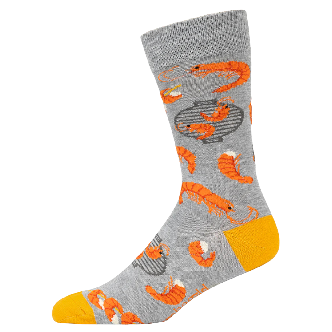 Mens Bamboo Socks - BBQ