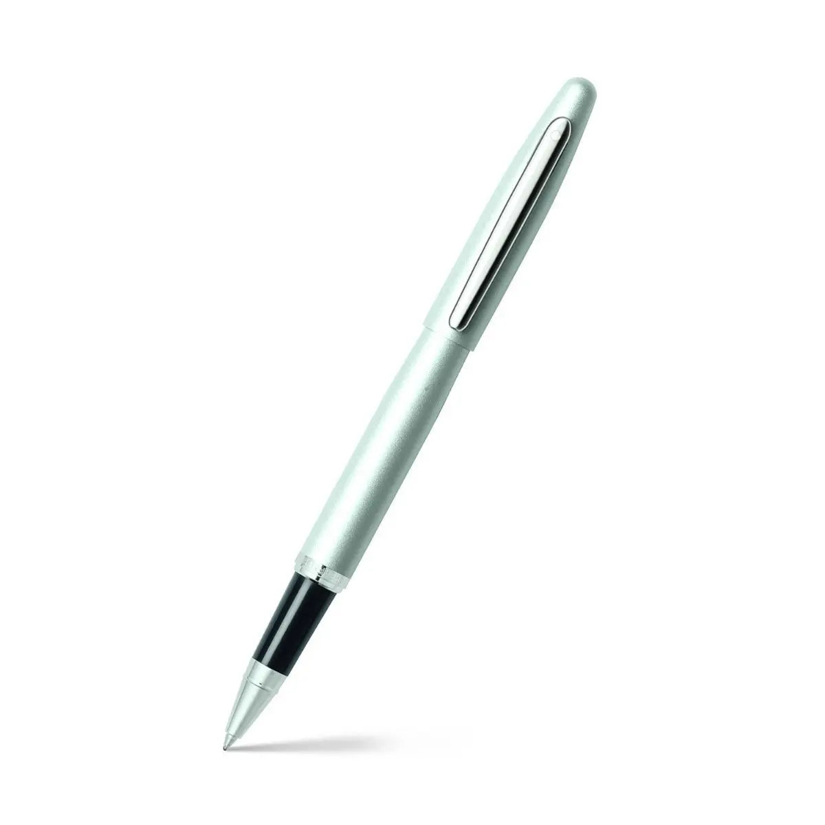 Sheaffer VFM rollerball pen in Strobe Silver lacquered metal with chrome trim
