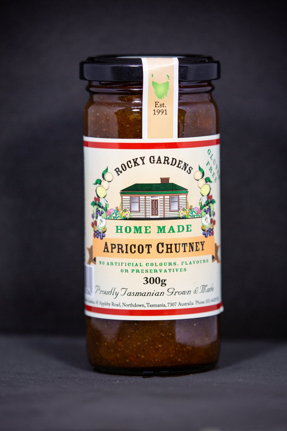 Apricot Chutney 150g by Rocky Gardens