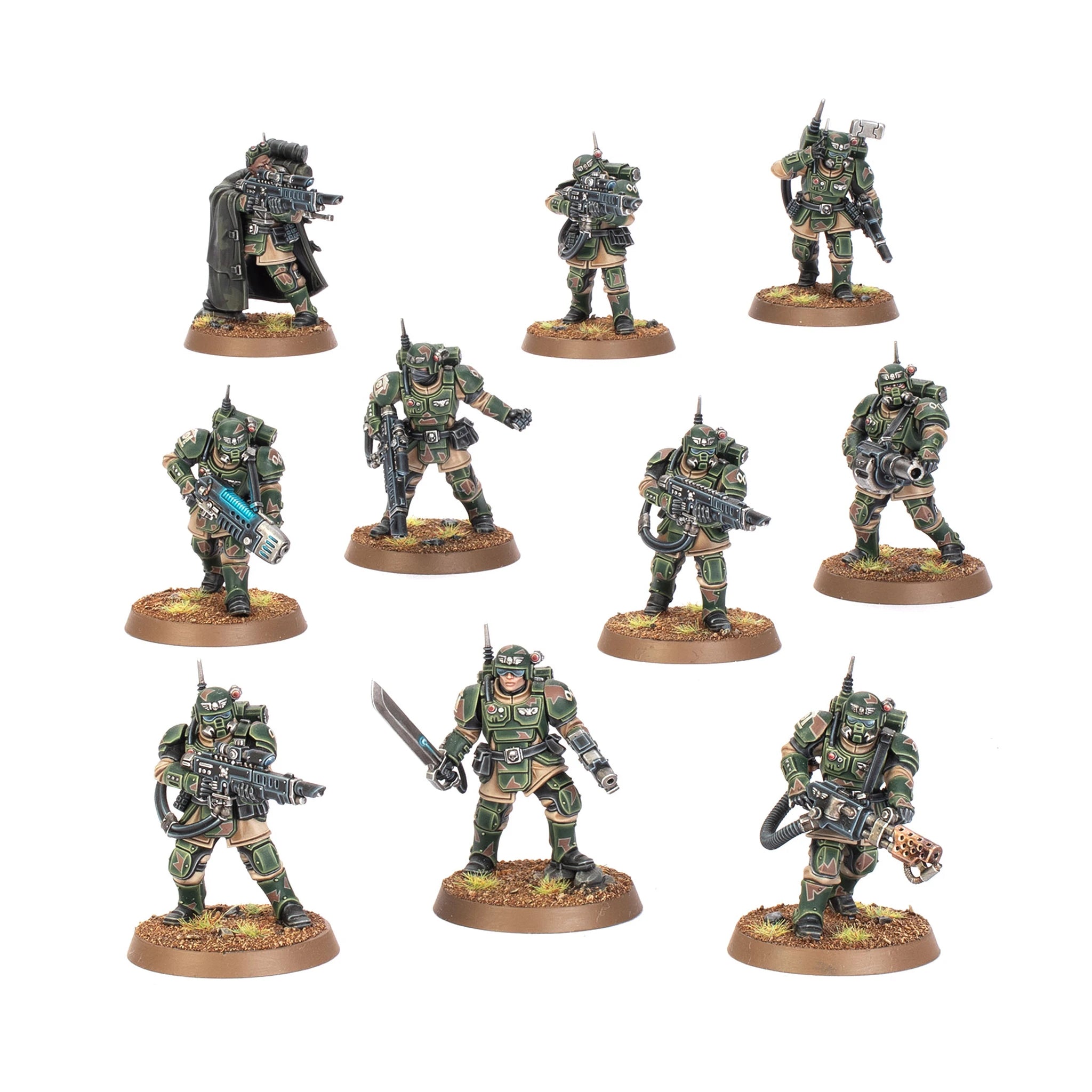 Astra Militarum Kasrkin box art, official Games Workshop packaging
