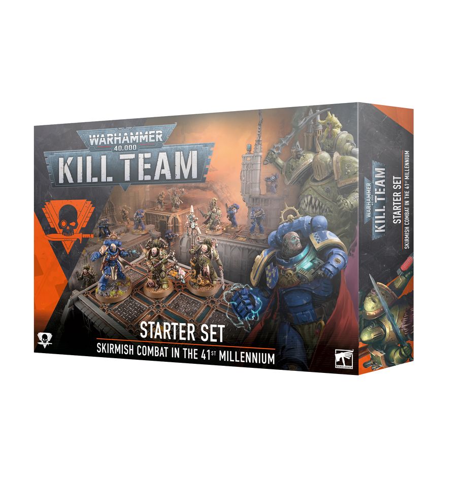 a board game box for a warhammer kill team starter set