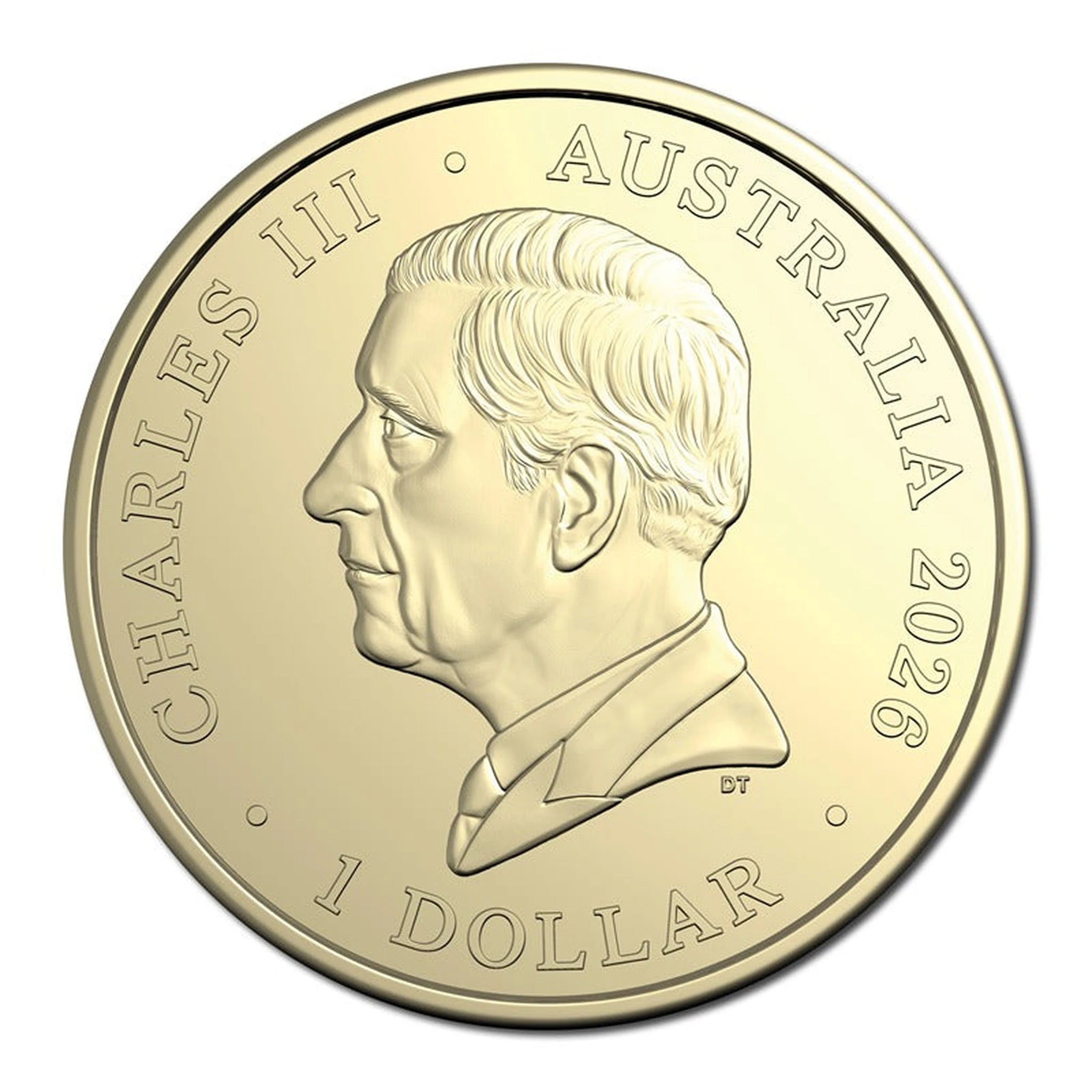 2026 Heart and Soul of Australia $1 Uncirculated coin on collector card