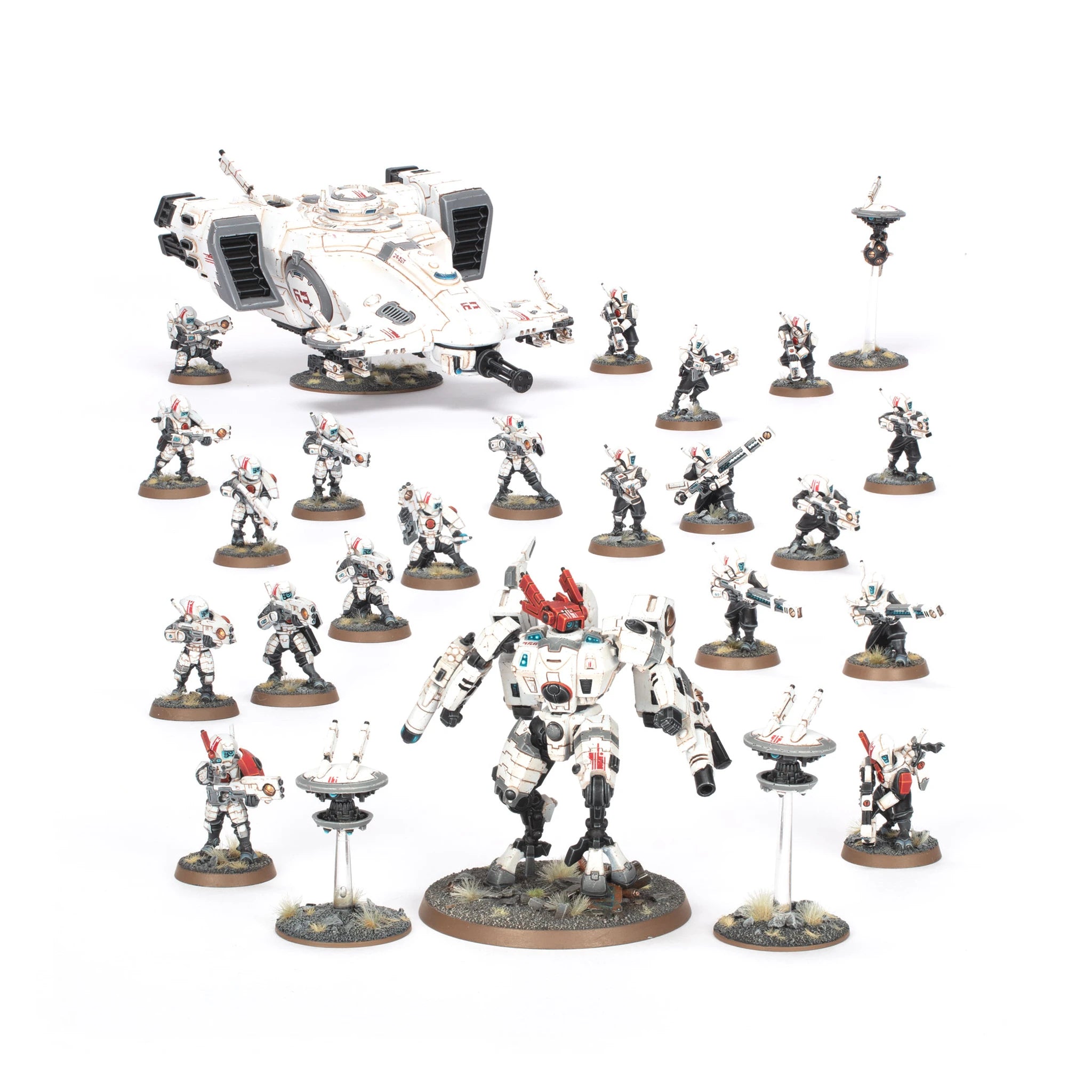 Combat Patrol: T'au Empire box art, official Games Workshop packaging