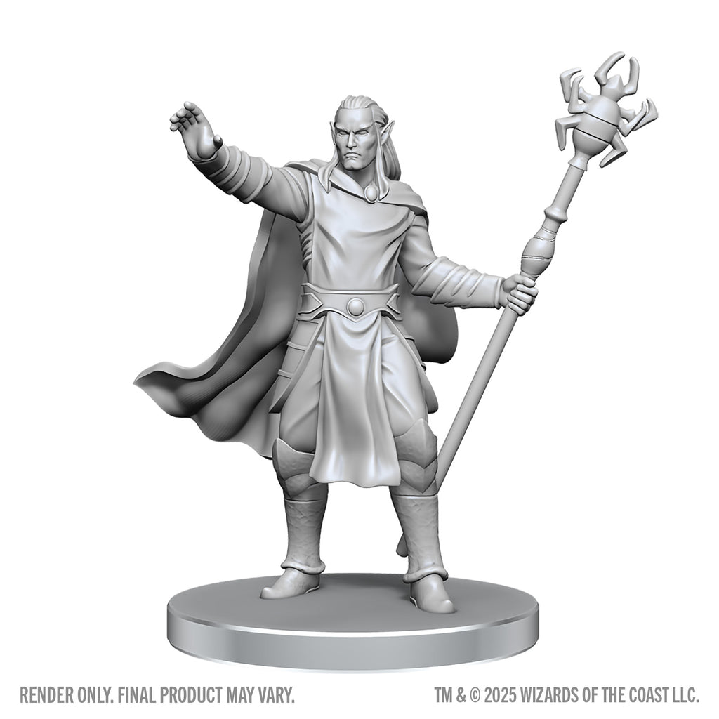 D&D Nolzur's Marvelous Miniatures: Drow Mage & Yochlol - Drow Mage