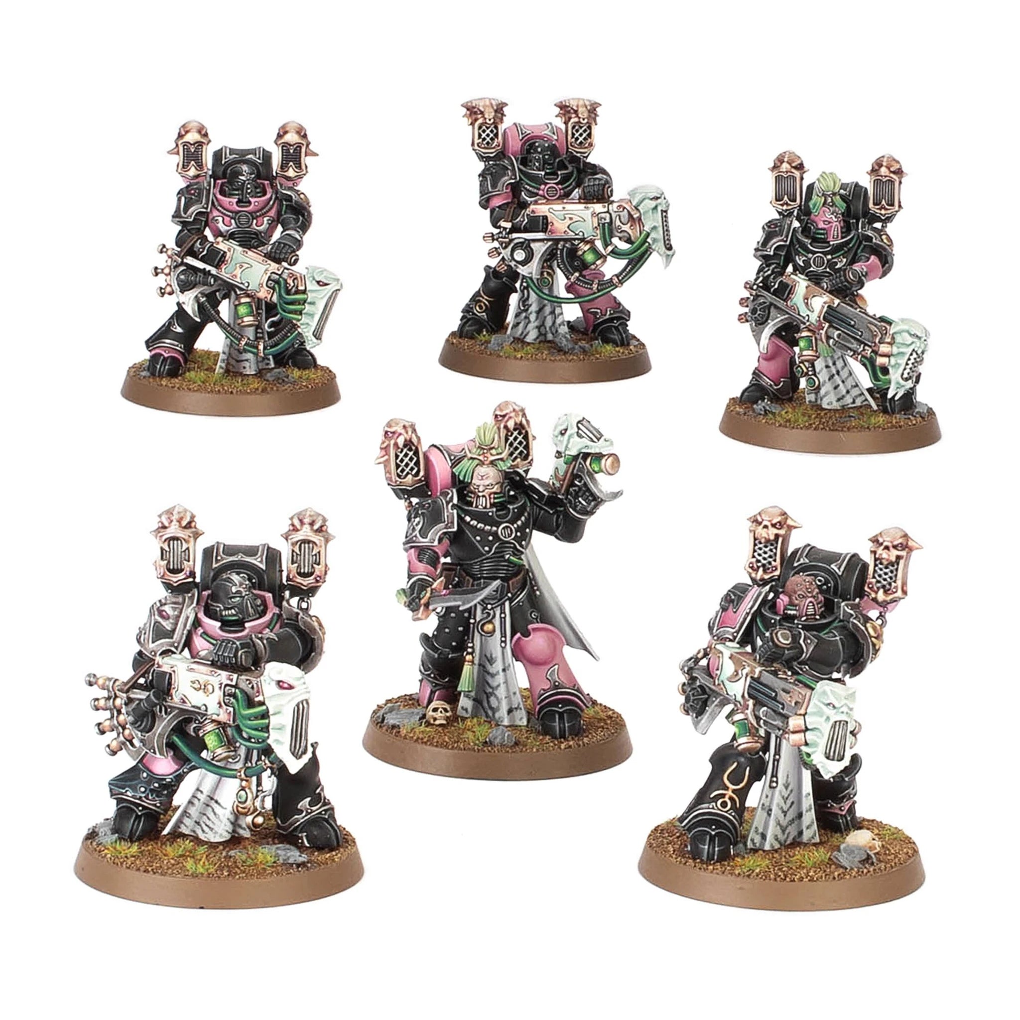 Emperors Children Noise Marines box art, official Games Workshop packaging