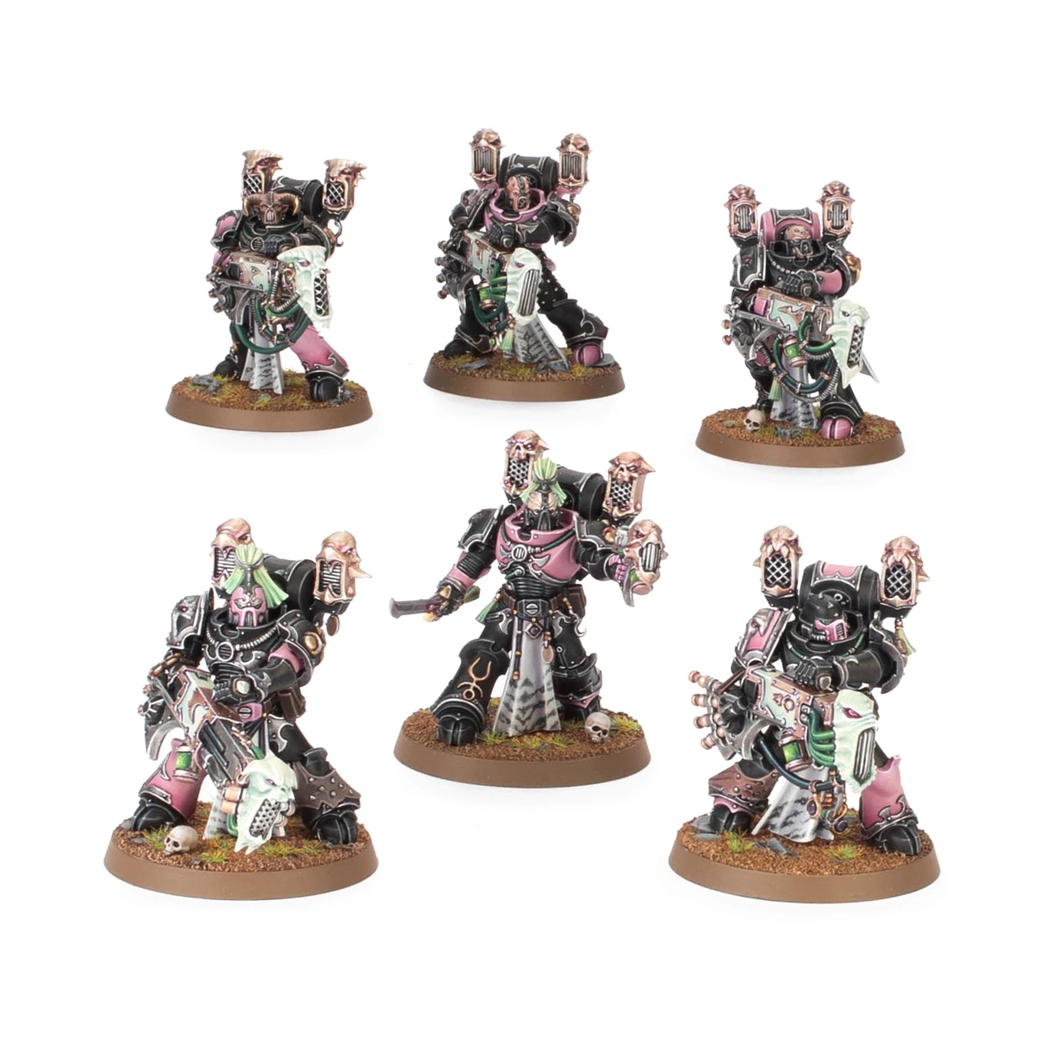 Emperors Children Noise Marine miniature detail, unpainted