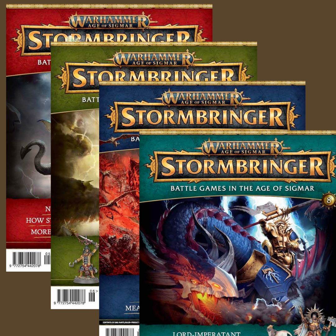 four books of warhammerer stormbringer, battle games in the age of