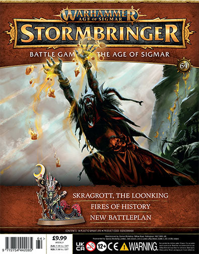 the cover of a warhammer stormbringer board game