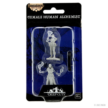 D&D Nolzurs Miniature - Female Human Alchemist