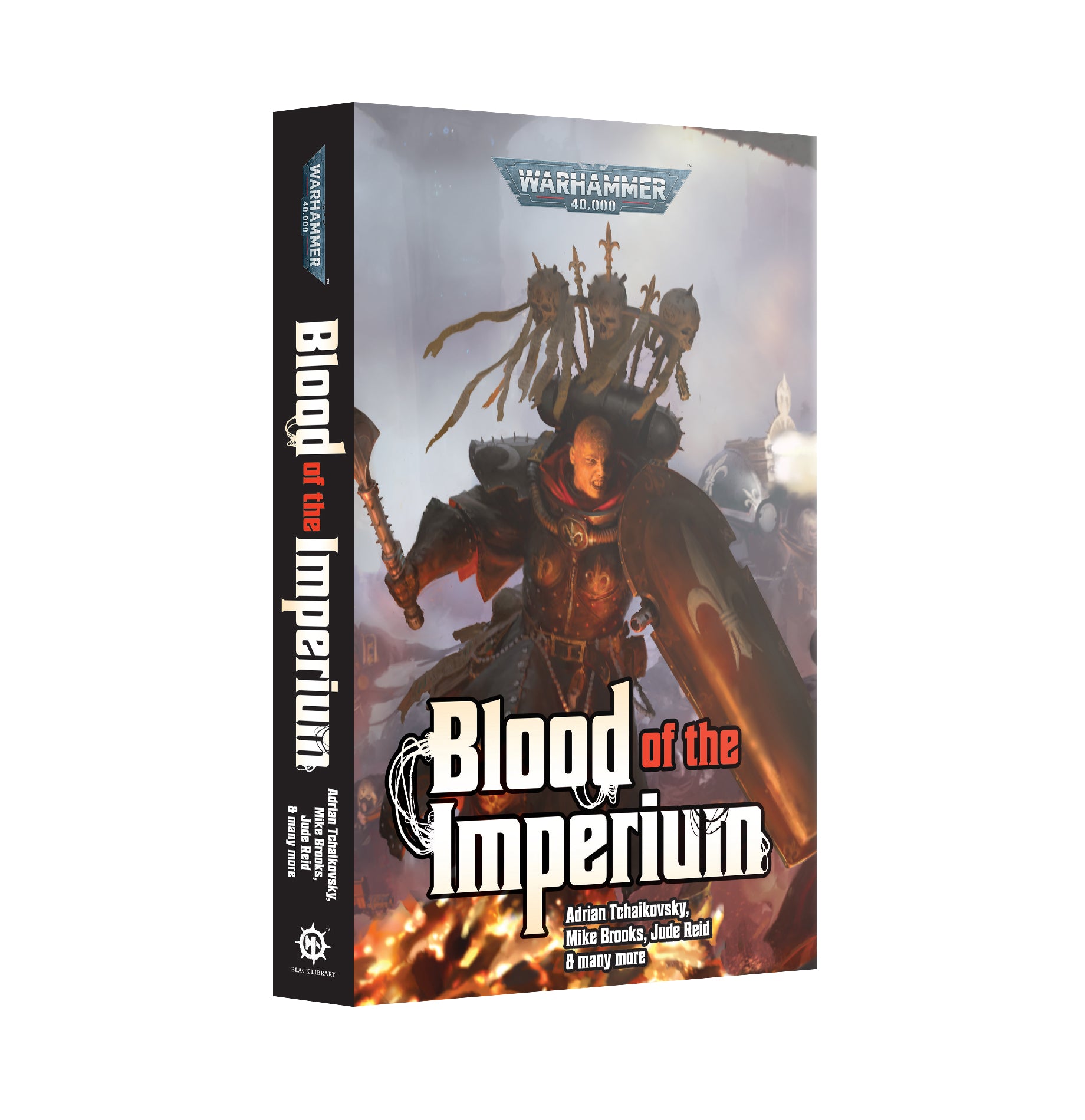 a book cover for blood of the imperium