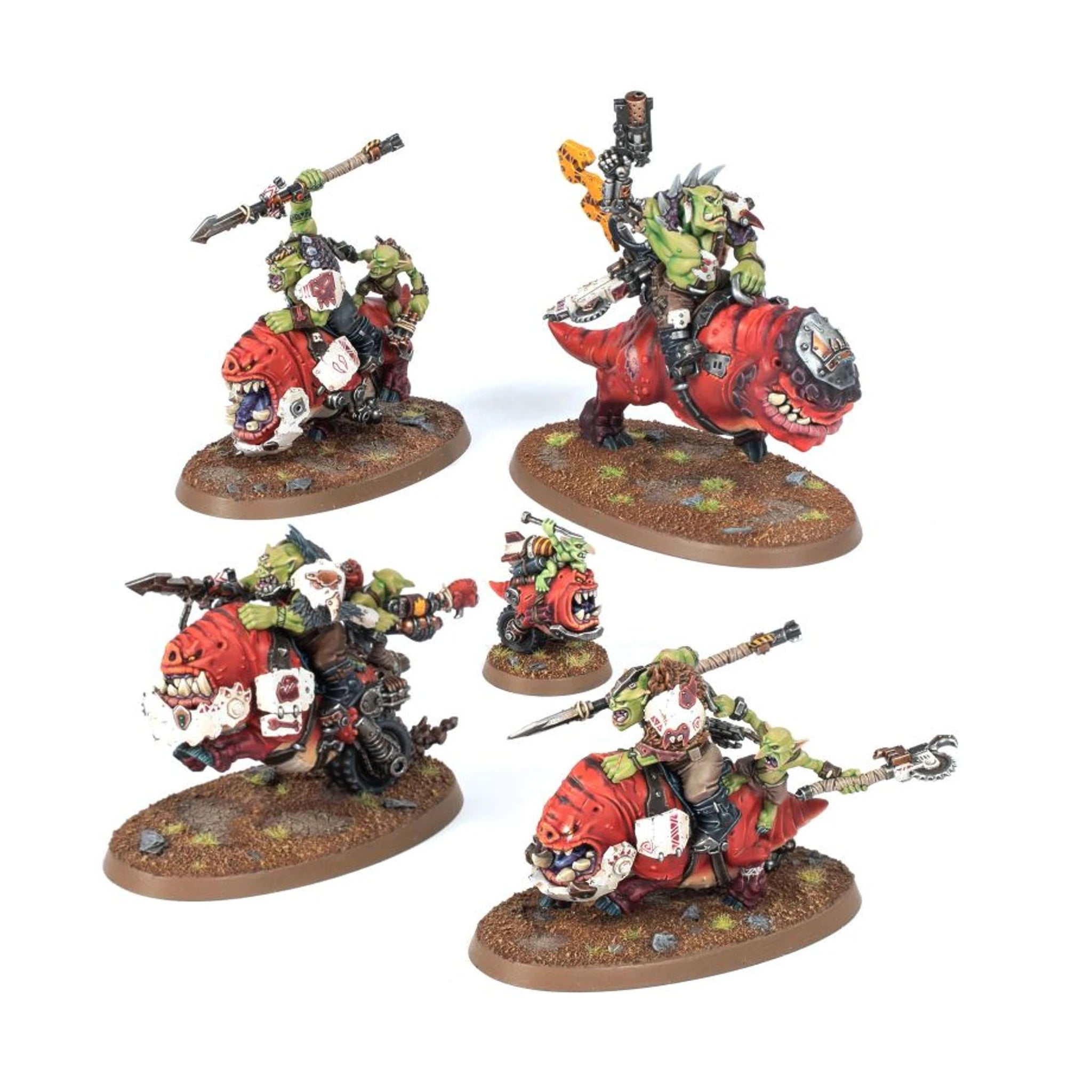 Orks Squighog Boyz box art, official Games Workshop packaging