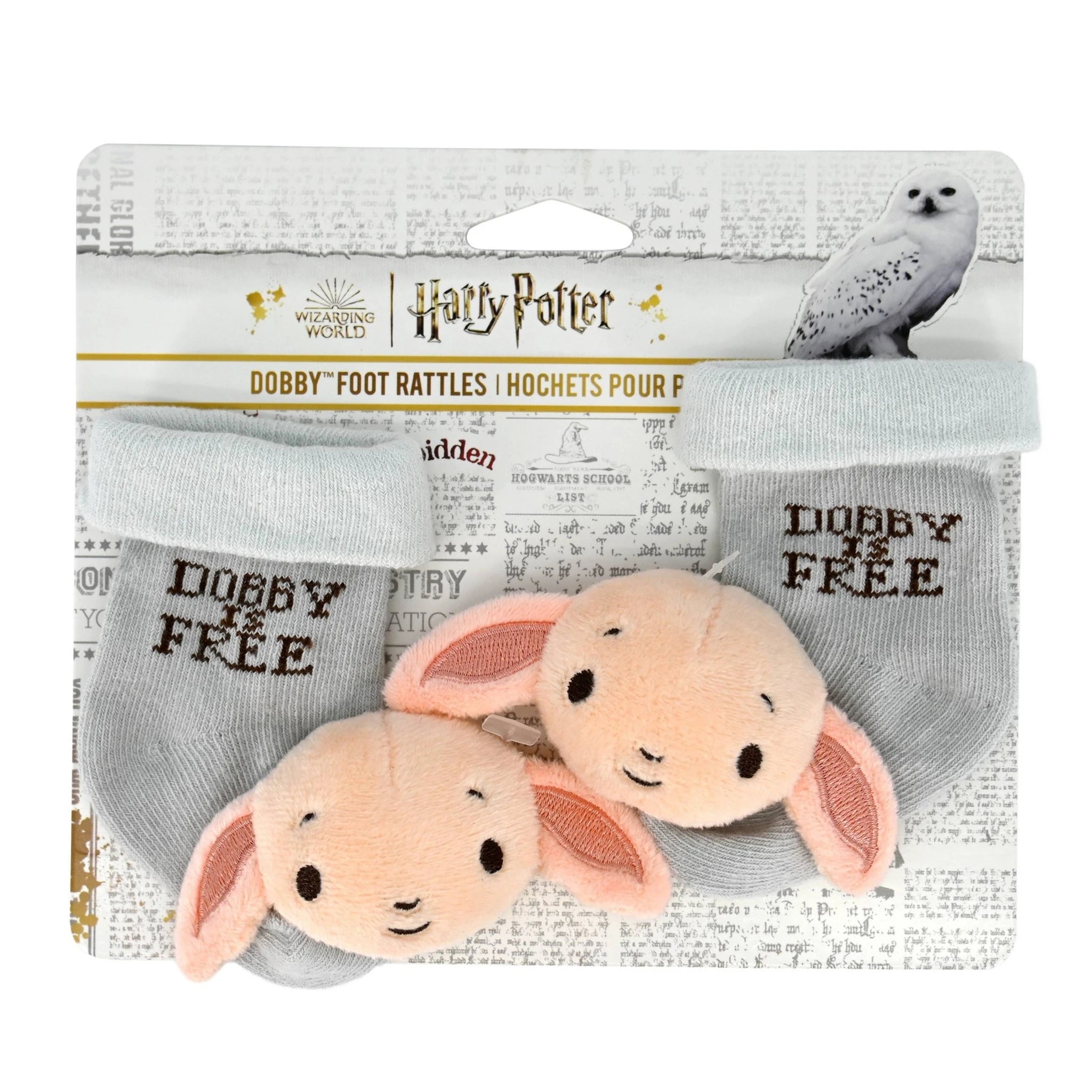 Harry Potter Baby Socks with Rattles - Dobby the House Elf