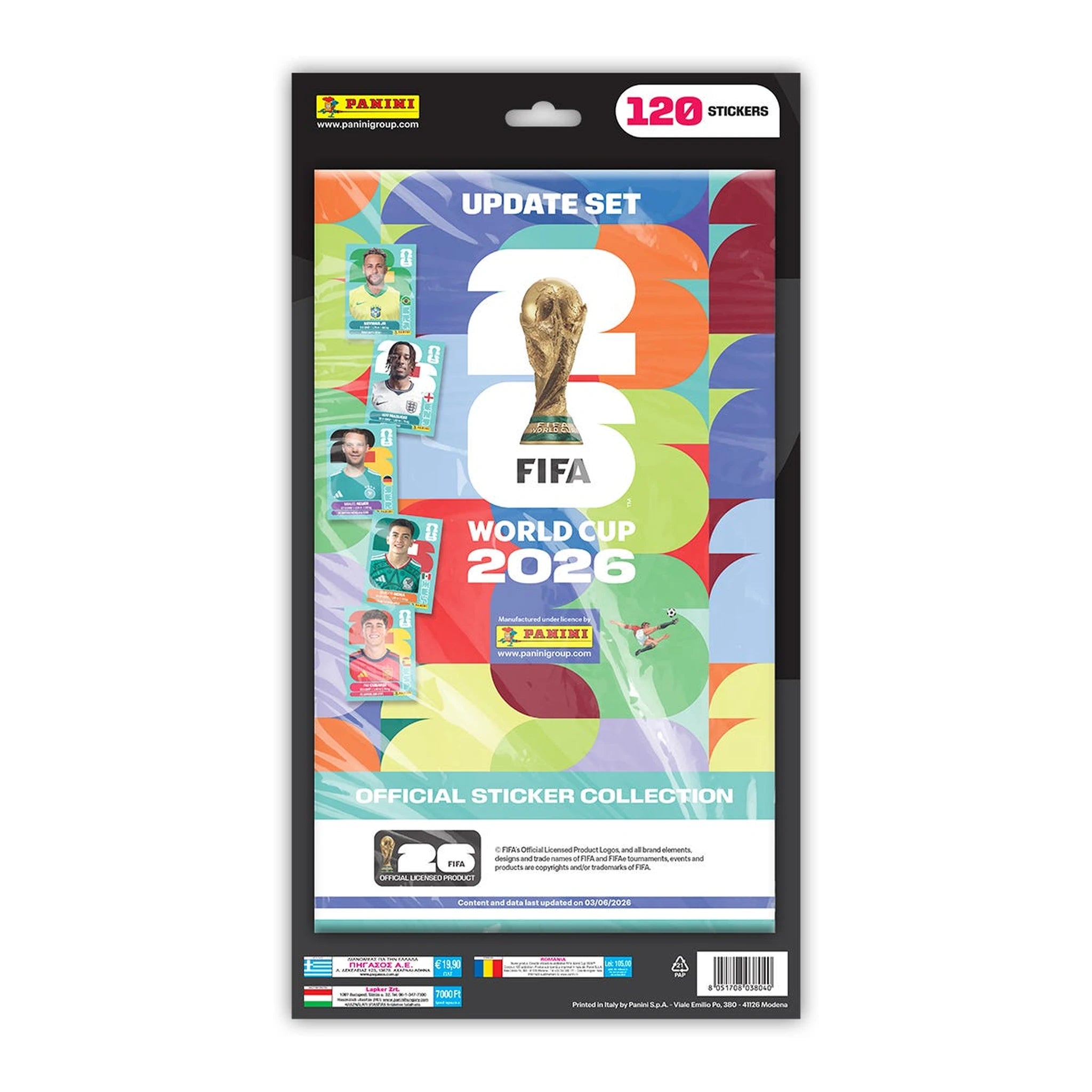 Panini FIFA World Cup 2026 individual sticker packet