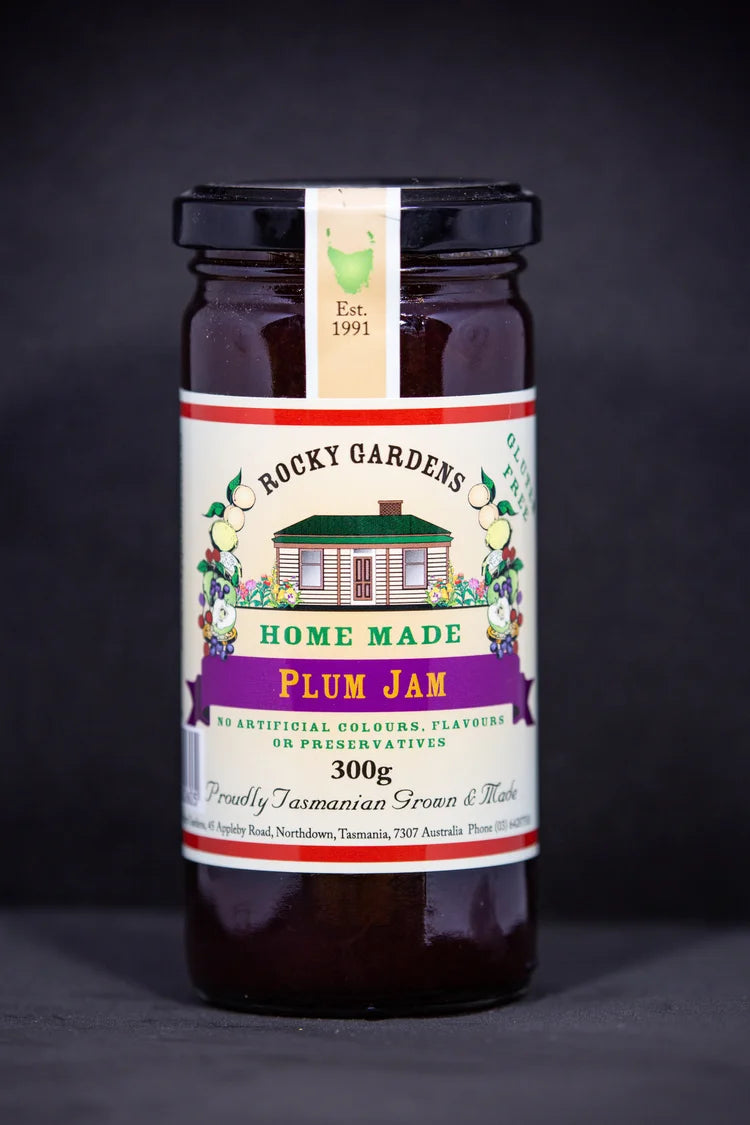 Plum Jam 180g by Rocky Gardens