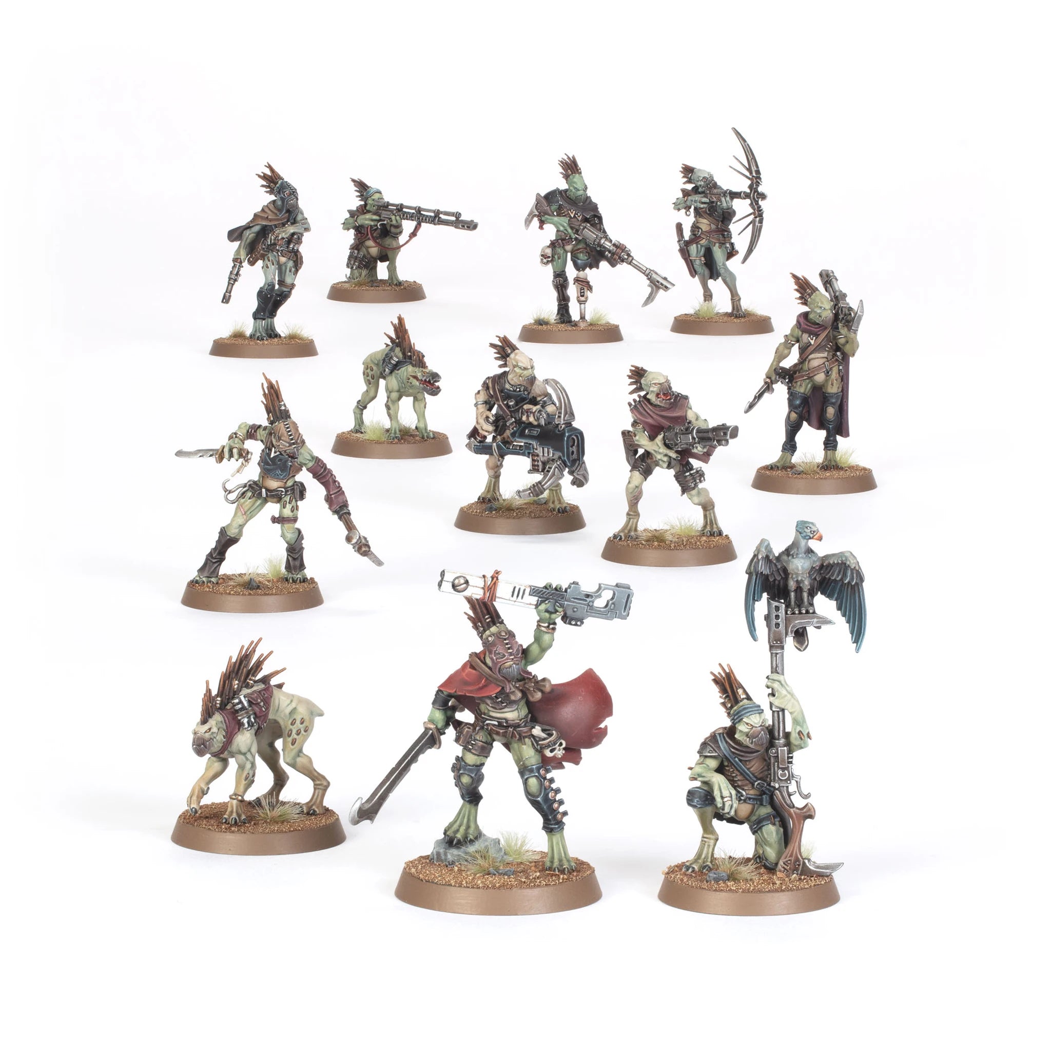 Tau Empire Kroot Farstalkers box art, official Games Workshop packaging