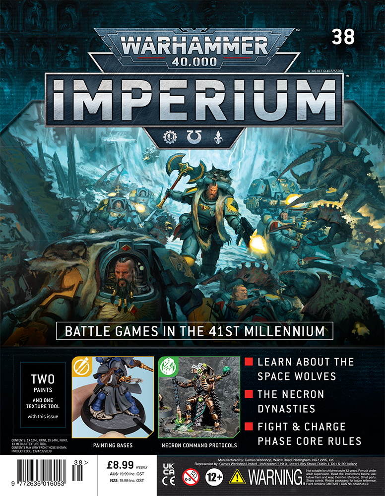 Warhammer Imperium Issue 38 - Yriel Yellow, Astrogranite and Texture Spreader