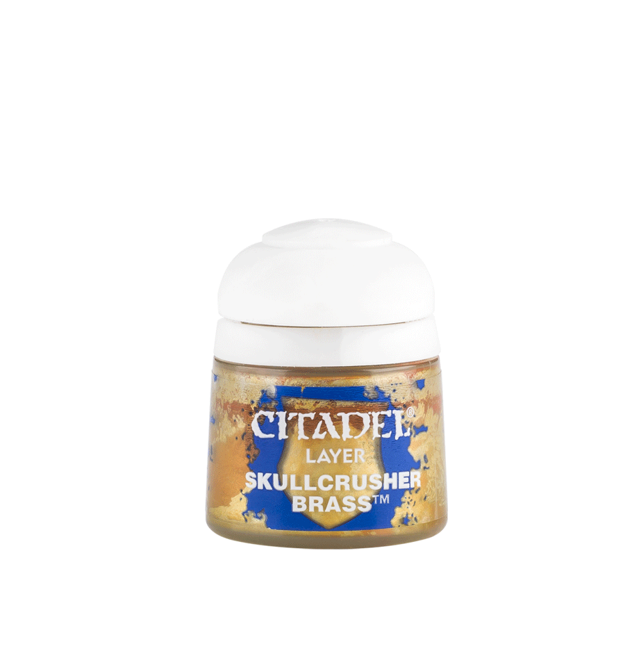 a white container with a yellow and blue label on it