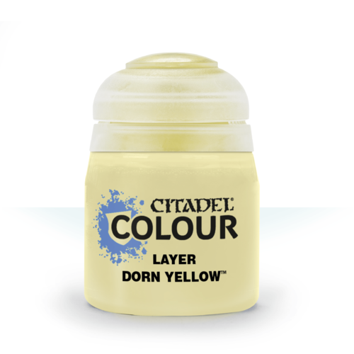 a yellow color with a white background