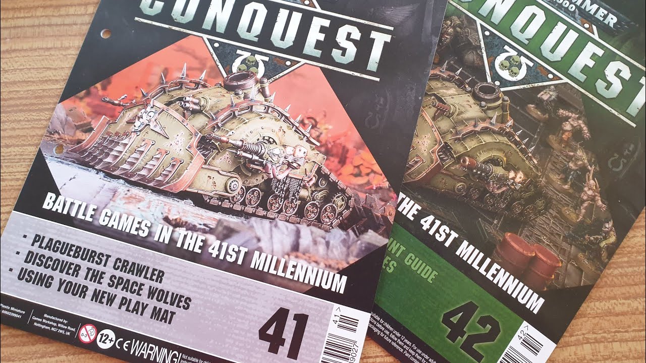 Warhammer Conquest #41-#42 Plagueburst Crawler Pack