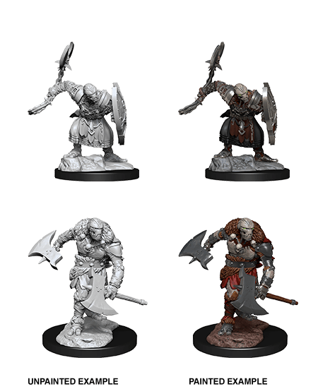 D&D Nolzurs Miniature - Warforged Barbarian