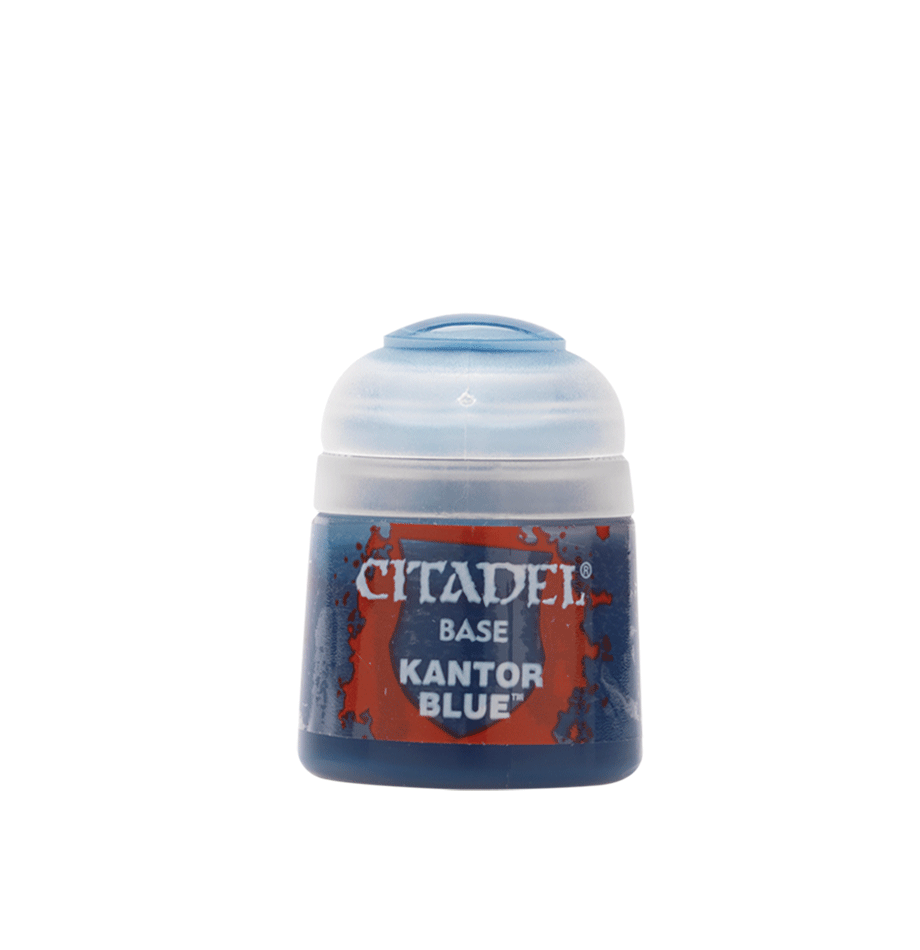 a bottle of blue ink with a white background
