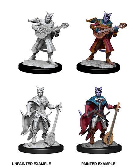 D&D Nolzurs Miniature - Tiefling Bard