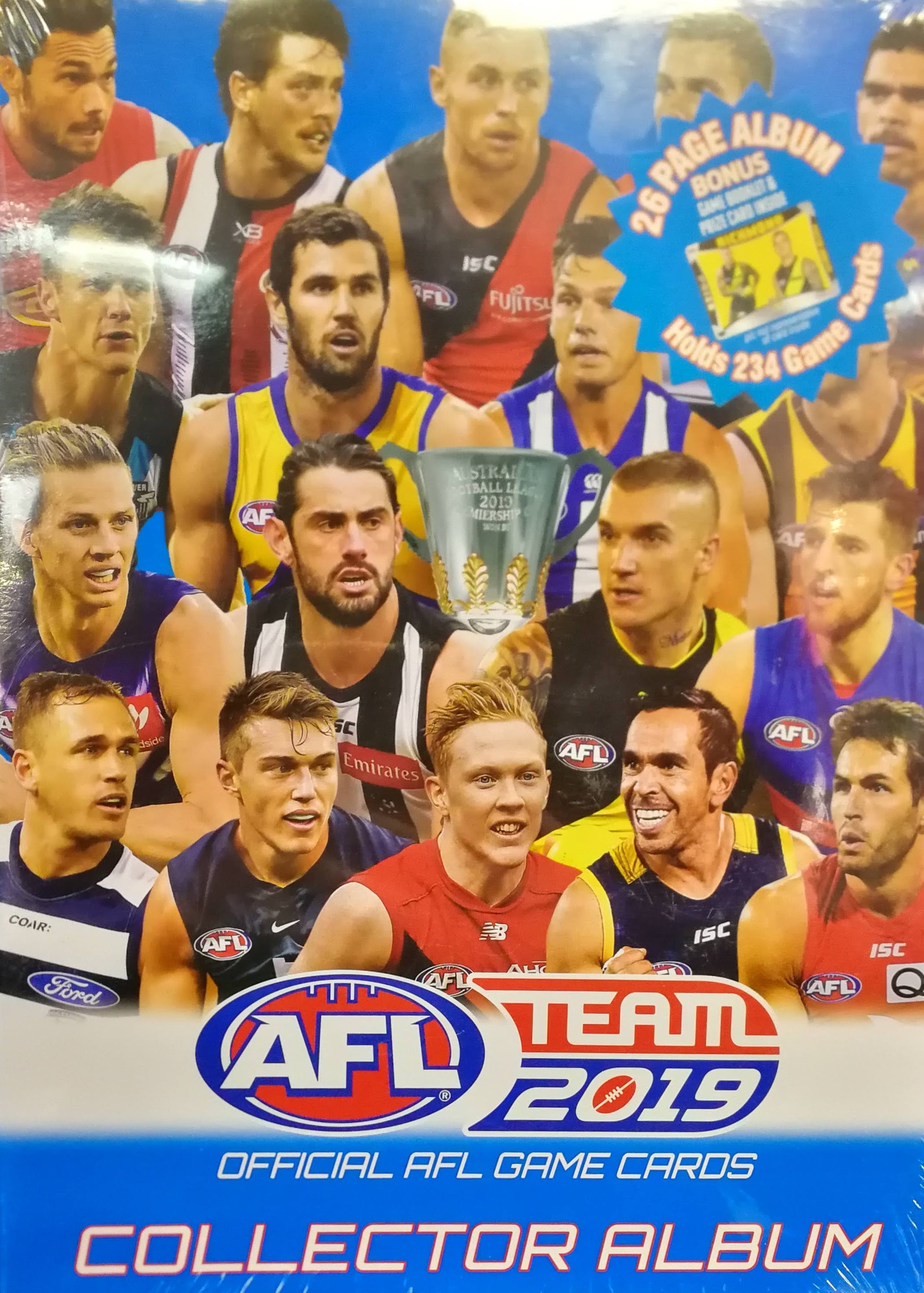 AFL Team Coach Official Collector Card Album - 2019